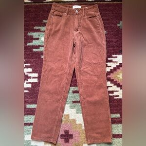 NWOT Brown Pacsun Corduroy Mom Jeans
